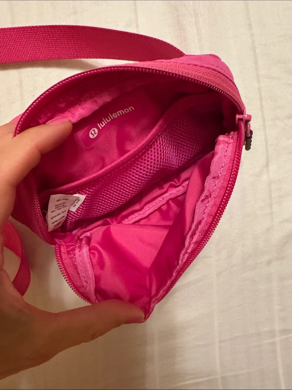 lululemon athletica Hot Pink Crossbody Pouch